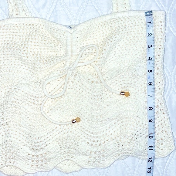 Rachel Zoe knit cropped top and skirt set size M - Picture 12 of 14